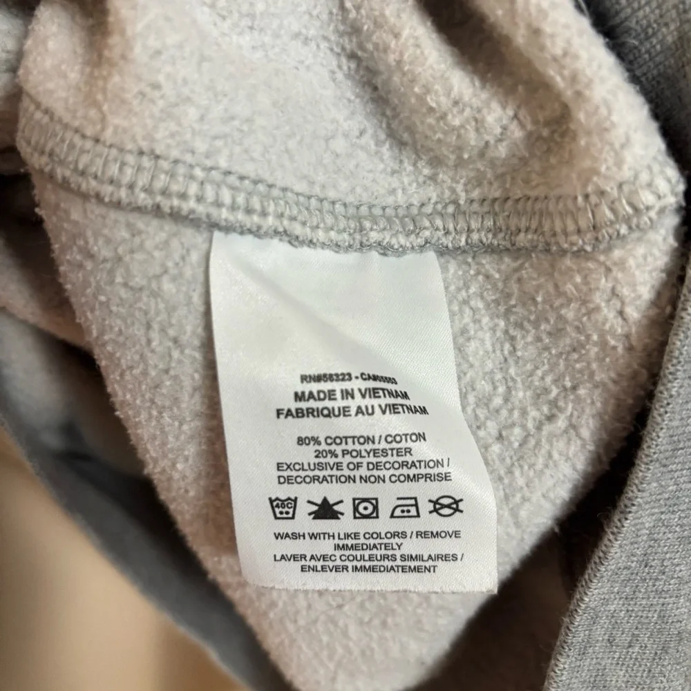 Nike Women's Crewneck Sweatshirt‎ Classic Swoosh Gray Size XS